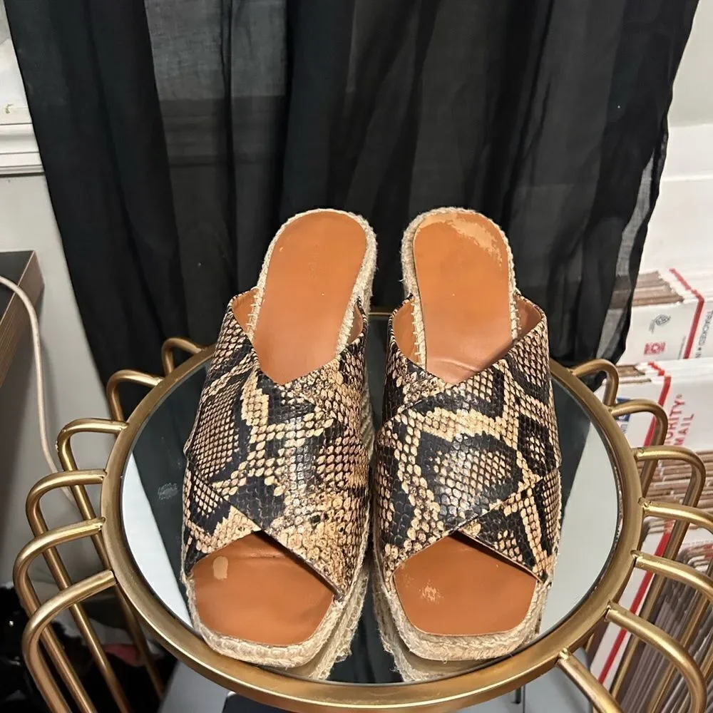 VINCE Gaelan Espadrille Wedge Sandals